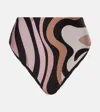 Pucci Marmo Bikini Bottom In Pink