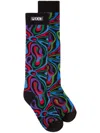 Pucci Marmo-jacquard Socks In Black