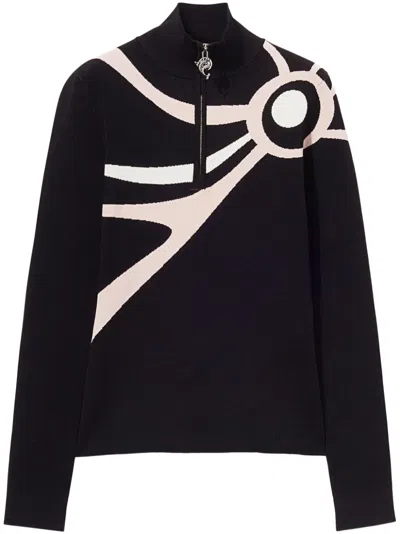 Pucci Marmo-jacquard Top In Black