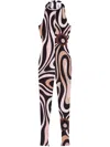 Pucci Sleeveless Catsuit In Black