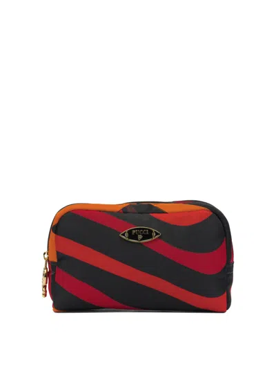 Pucci Marmo Pouch Orange In Multi