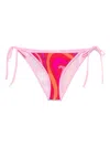 Shop Pucci Marmo-print Bikini Bottoms