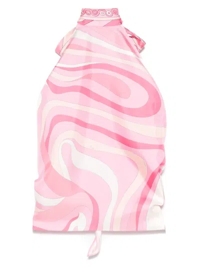 Pucci Marmo-print Blouse