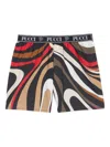 Pucci Marmo-print Boxers In Multi