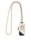 Pucci Marmo-print Card Holder In Rosa