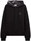 Pucci Marmo-print Cotton Hoodie In Black