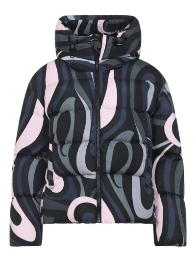 PUCCI MARMO PRINT DOWN JACKET