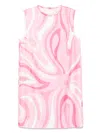 Pucci Printed Silk-twill Mini Dress In Multi