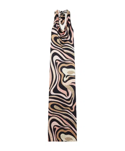 Pucci Marmo-print Dress In Multi