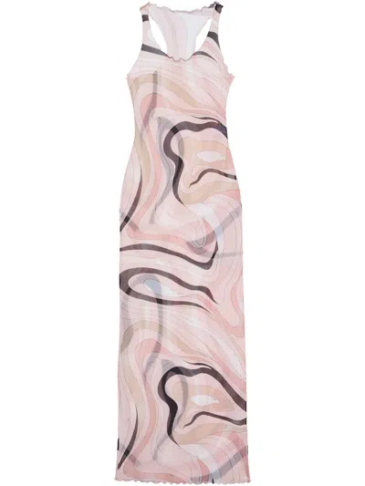PUCCI MARMO-PRINT DRESS