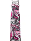 Pucci Long Dress Woman In Pink