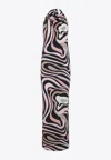 Pucci Marmo Print Halterneck Maxi Dress In Multi