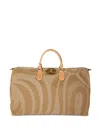 Pucci Marmo-print Holdall In Brown