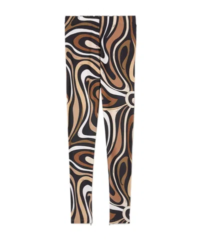 PUCCI PUCCI MARMO PRINT LEGGINGS