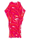 Pucci Seidenkleid Mit Marmo-print