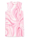 Pucci Printed Silk-twill Mini Dress In Multi
