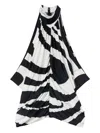 Pucci Marmo Print Sleeveless Top In Black