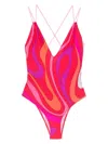 Pucci Marmo-print Swimsuit