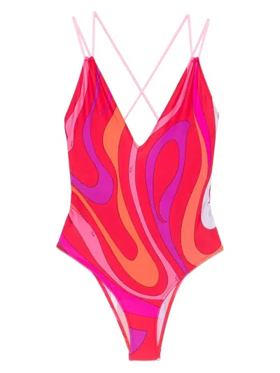 Pucci Marmo-print Swimsuit
