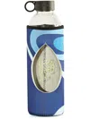 Pucci Marmo-print Water Bottle In Blue