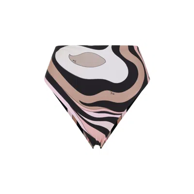 Pucci Abstract Pattern Beachwear With Flattering Cut In Multi