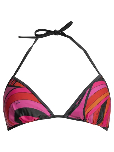 Pucci Marmo Swimwear Red In Multi