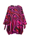 Pucci Marmo Print Silk Kaftan In Multi