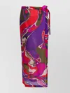 Pucci Maxi Wrap Pareo Colorful Print In Multi