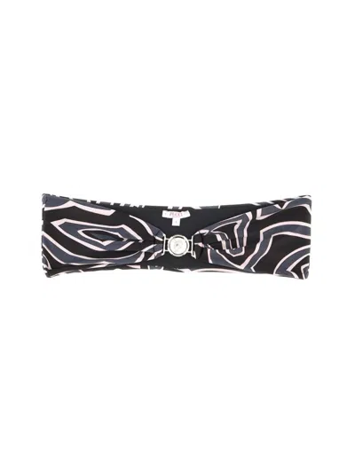 PUCCI PUCCI MAZE PRINT BANDEAU BIKINI TOP