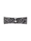 Pucci Abstract Bandeau Swim Set With Ring Detail In Multi