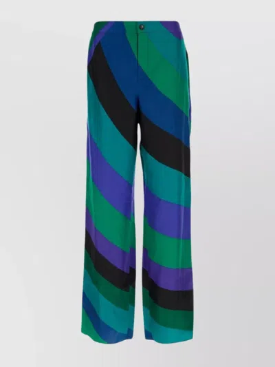PUCCI MEN'S TROUSERS WITH SILK TWILL FABRIC