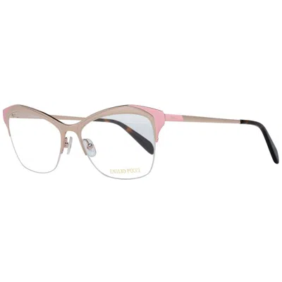 Pucci Metal Glasses Women's (frames) In Gold