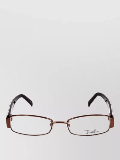 Pucci Metal Rectangle Sunglasses In Multi