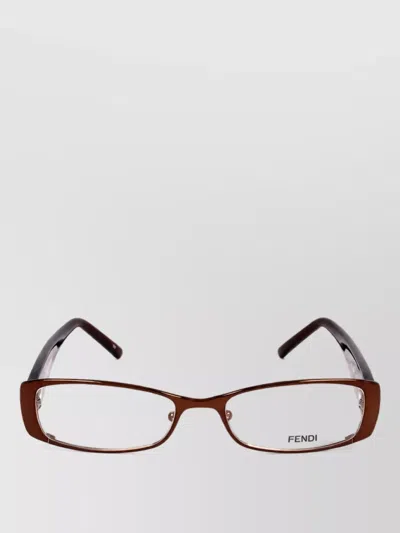Pucci Metal Rectangular Sunglasses In Multi