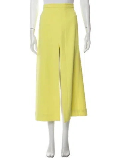 Pre-owned Pucci Midi Length Skirt W/ Tags In Yellow