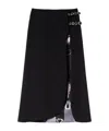 Pucci Midi Skirt With Internal Print In Black