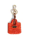Pucci Mini Bag Charm In Orange