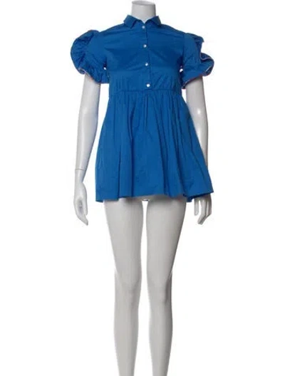 Pre-owned Pucci Mini Dress In Blue