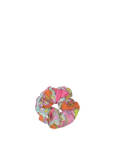 Pucci Mini Ethereal Print Stretch Accessory In Multicolor
