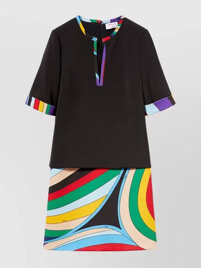 PUCCI MINI ROBE IMPRIMÉE IRIDE