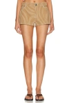Pucci Mini Short In Brown