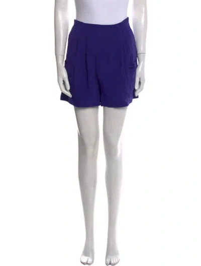 Pre-owned Pucci Mini Shorts In Blue