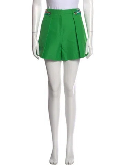 Pre-owned Pucci Mini Shorts In Green