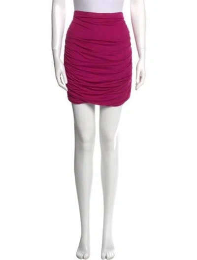 Pre-owned Pucci Mini Skirt In Pink