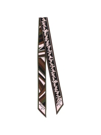 Pucci Mixed-print Scarf In Multi