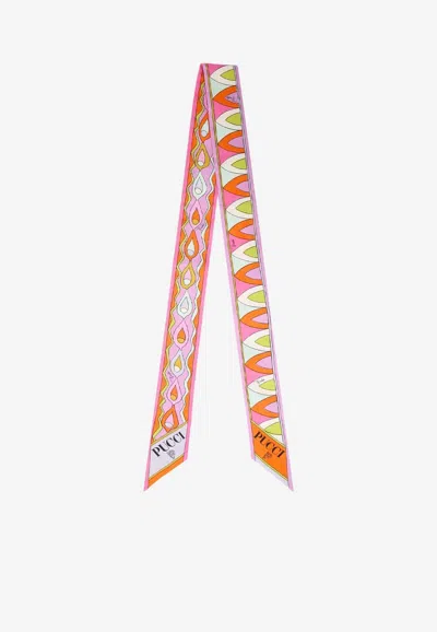 Pucci Mixed-print Scarf In Multi