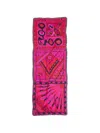 Pucci Mixed-print Silk Stole In Pink