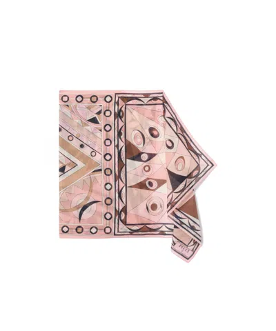 Pucci Mixed-prints Sarong In Pink