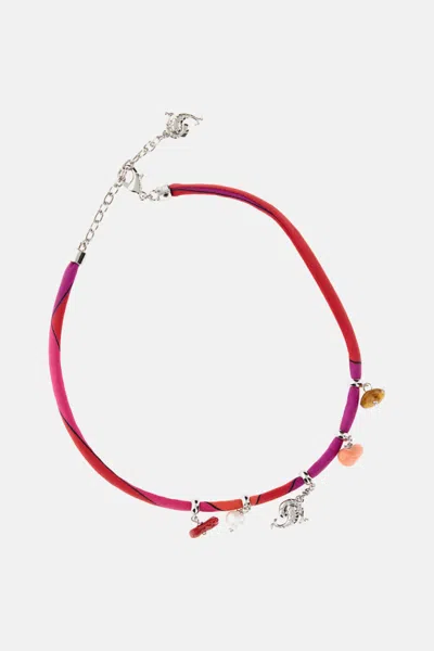 Pucci Multicolor Charm Necklace