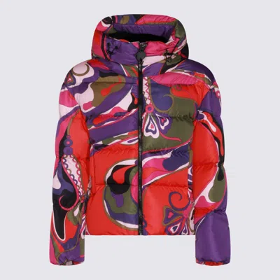 PUCCI MULTICOLOR DOWN JACKET